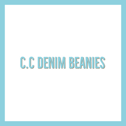 C.C Denim Beanies
