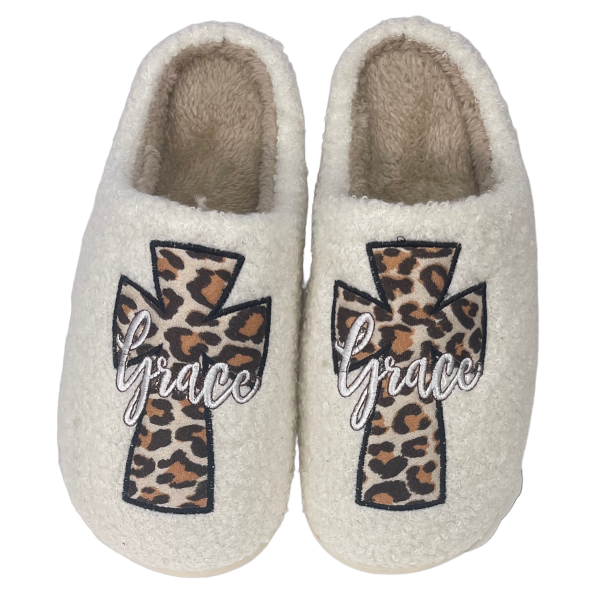 SF-1120 Leopard Grace Slipper