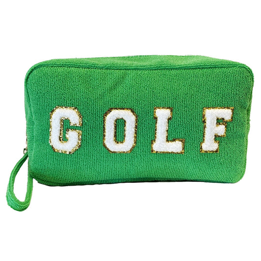 TC-1355 Terry Cloth Cosmetic Bag Golf