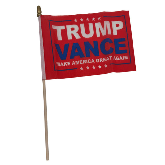 MINI TRUMP/VANCE FLAG RED