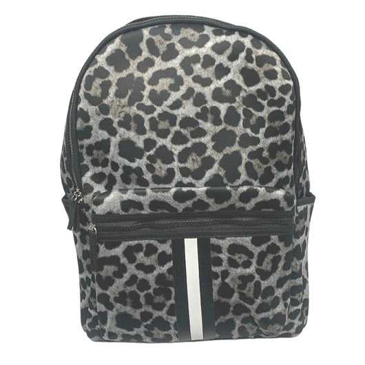 NP-5502BP Neoprene Backpack Black Leopard