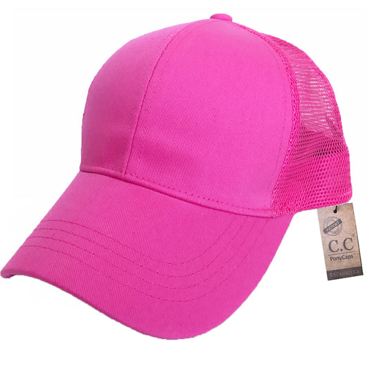 BT-4 C.C Pony Caps Hot Pink