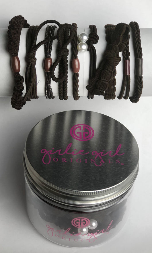 Brown Hair Tin