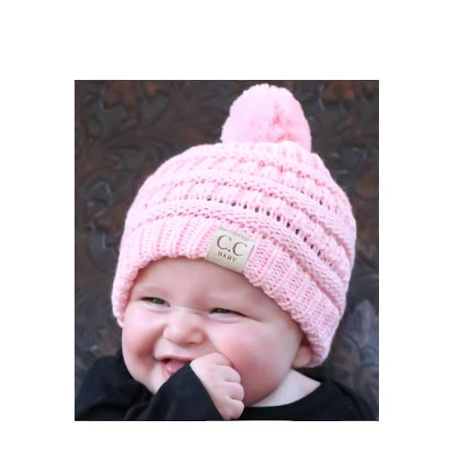 Baby-847 Beanie Pale Pink