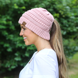 CCB-1 C.C Criss Cross Beanie Rose