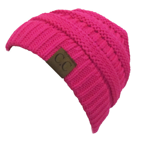 HAT-20A BEANIE NEON HOT PINK