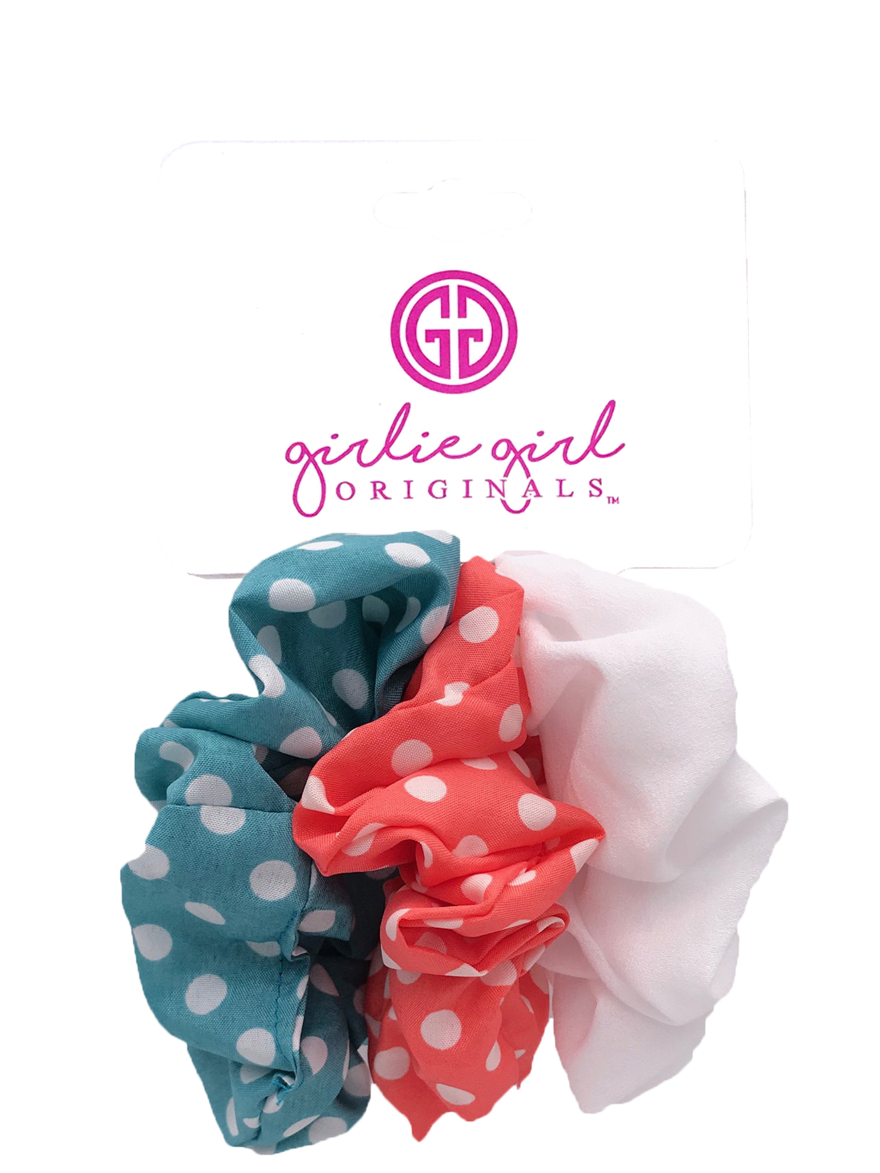 SCR-15-DOT Assorted Scrunchies