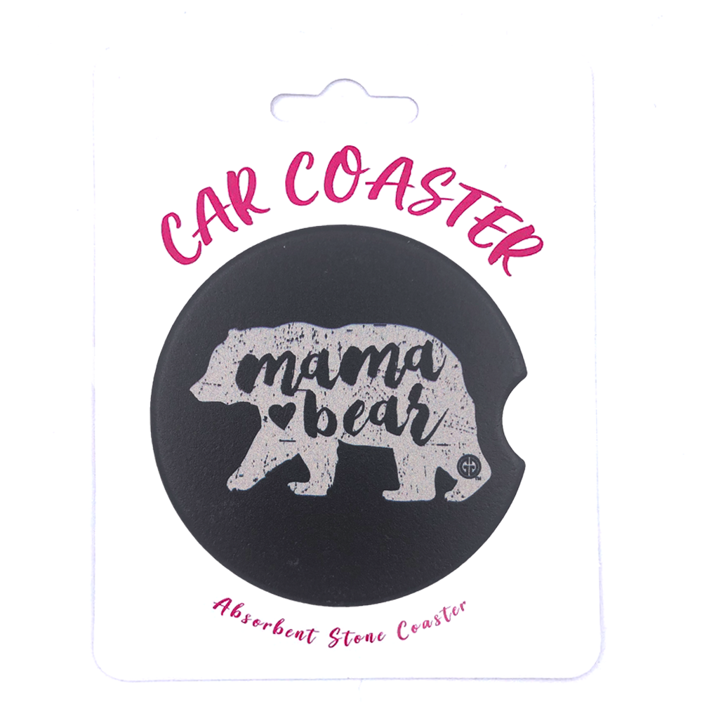 C8 - Car Coaster Mama Bear