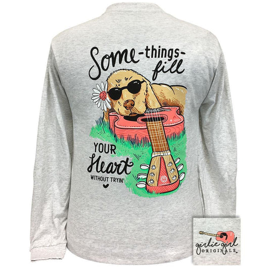 Guitar Dog Ash Long Sleeve - 2341