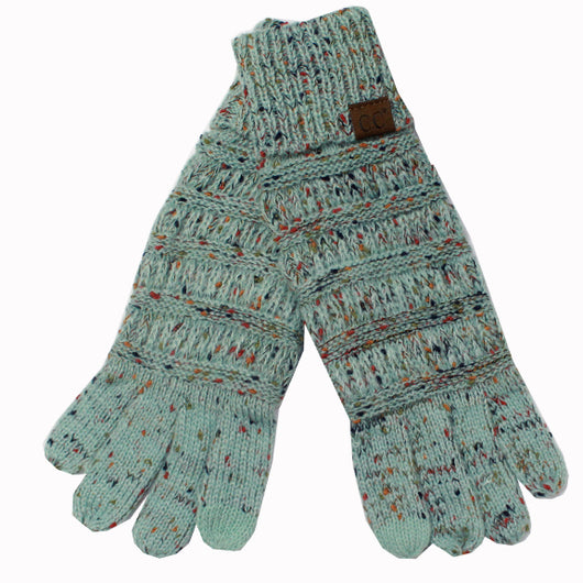 G-33 C.C Mint Speckled Gloves