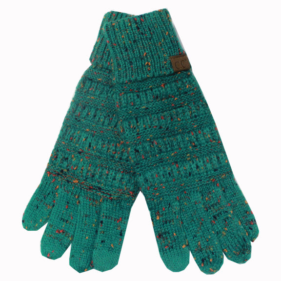 G-33 C.C Seagreen Speckled Gloves