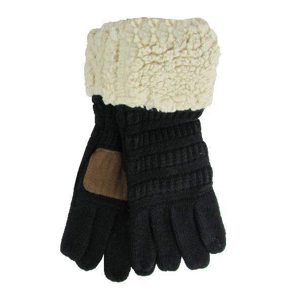 G-88 Sherpa Gloves Black/Taupe