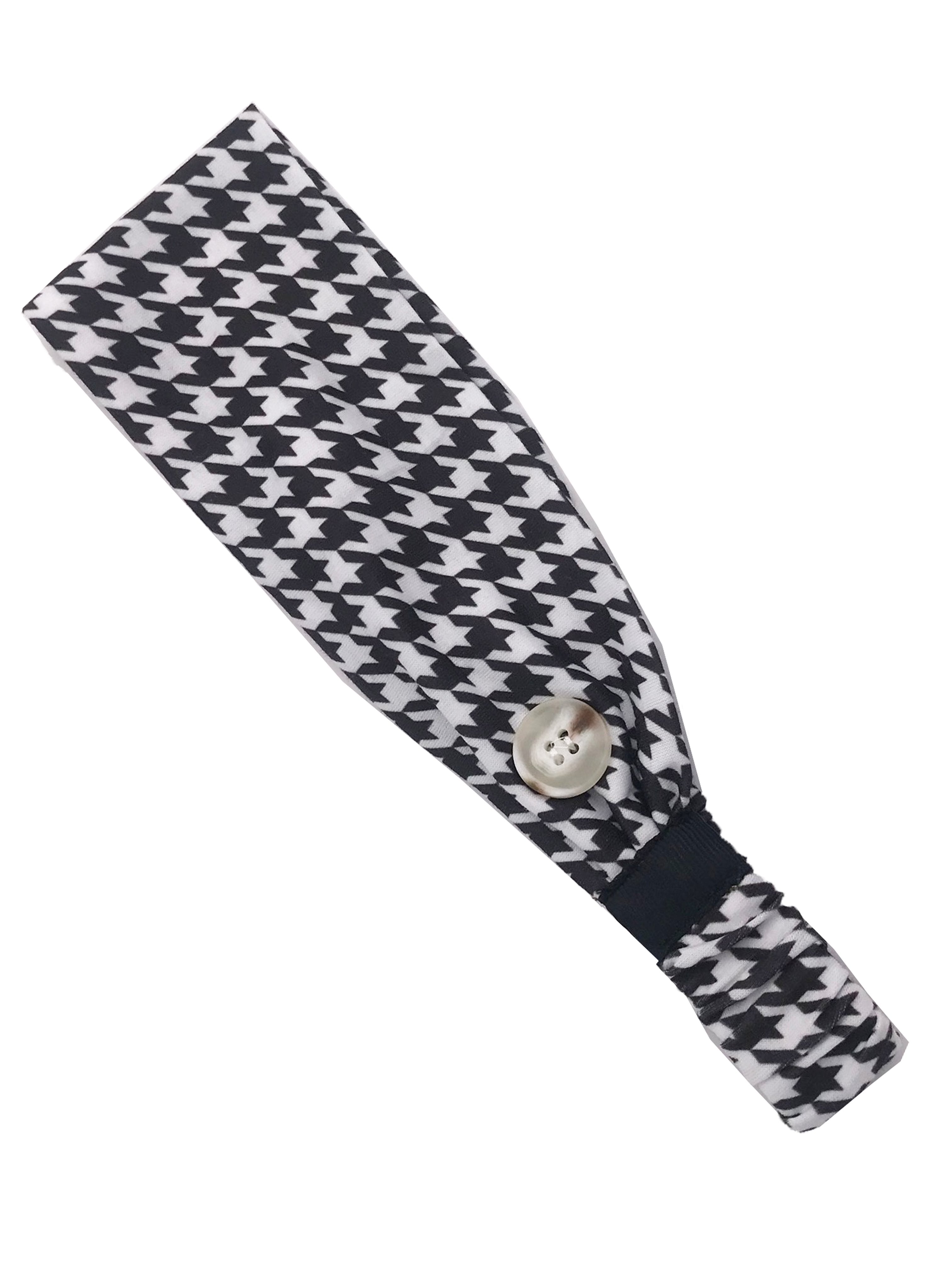 HB-2020 Adult Headband Houndstooth