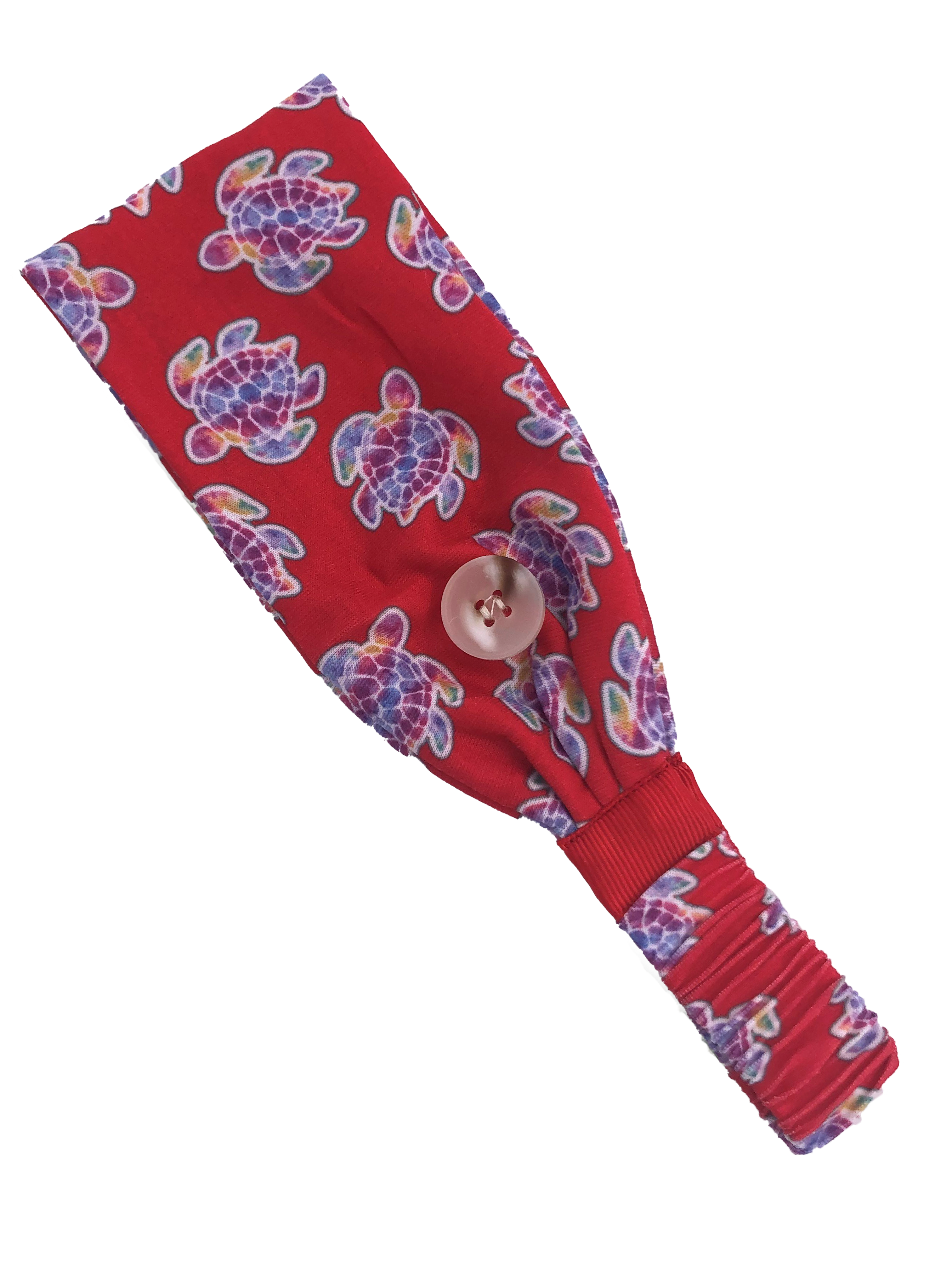 HB-2020 Adult Headband Turtles Coral