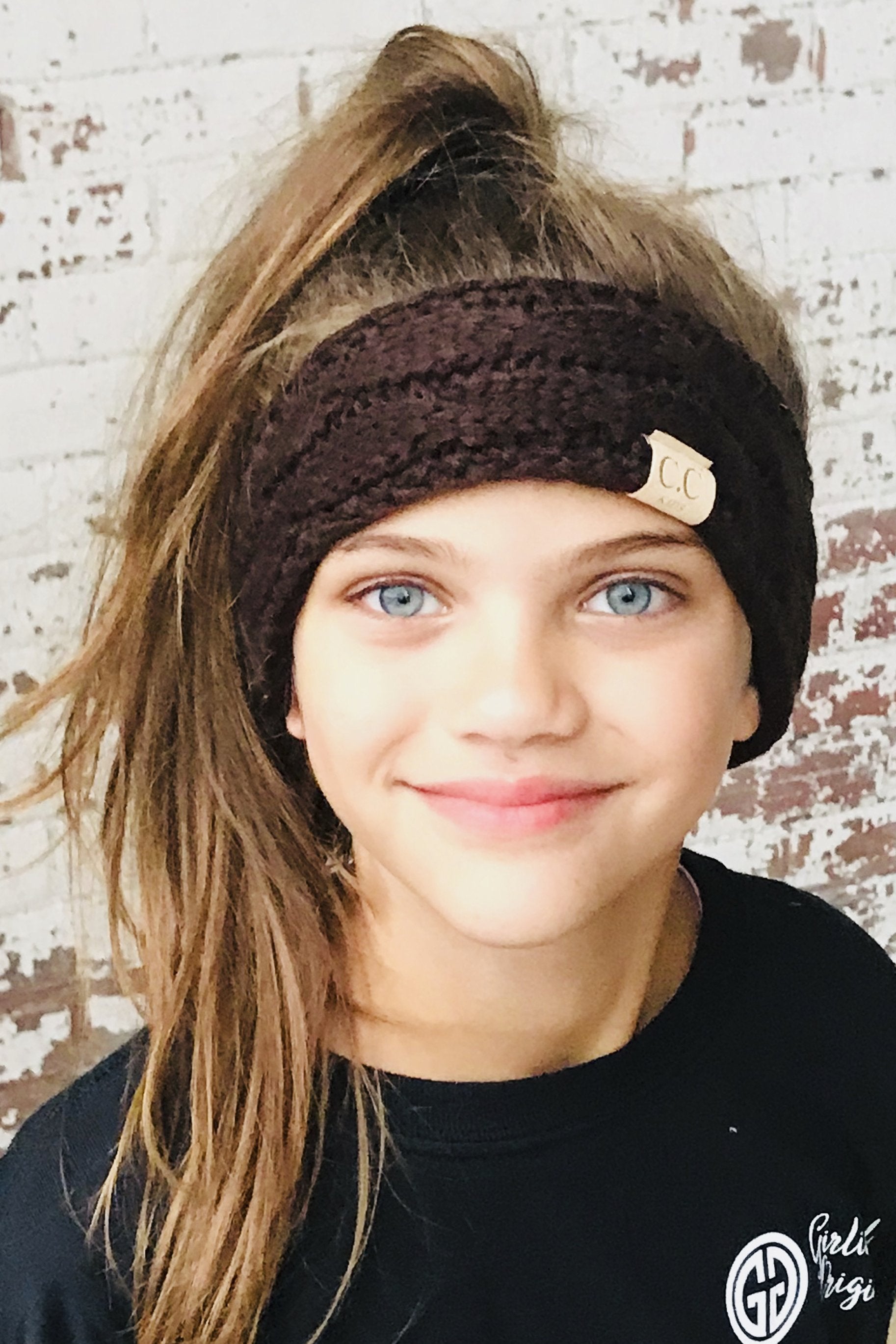 HW-20-KIDS BROWN HEADWRAP