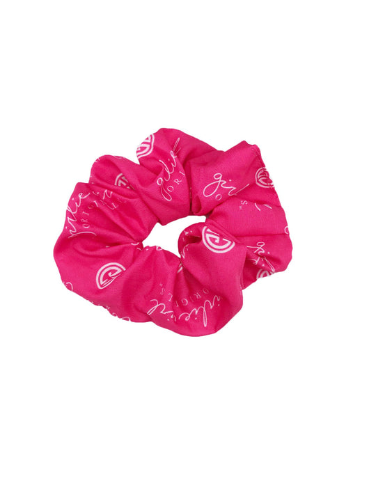 SCR-23-GGO Hot Pink Scrunchies