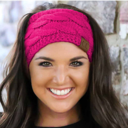 HW-20 HOT PINK HEADWRAP