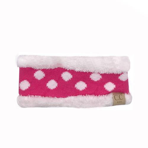 PD-HW-21 KIDS  HEADWRAP New Candy Pink