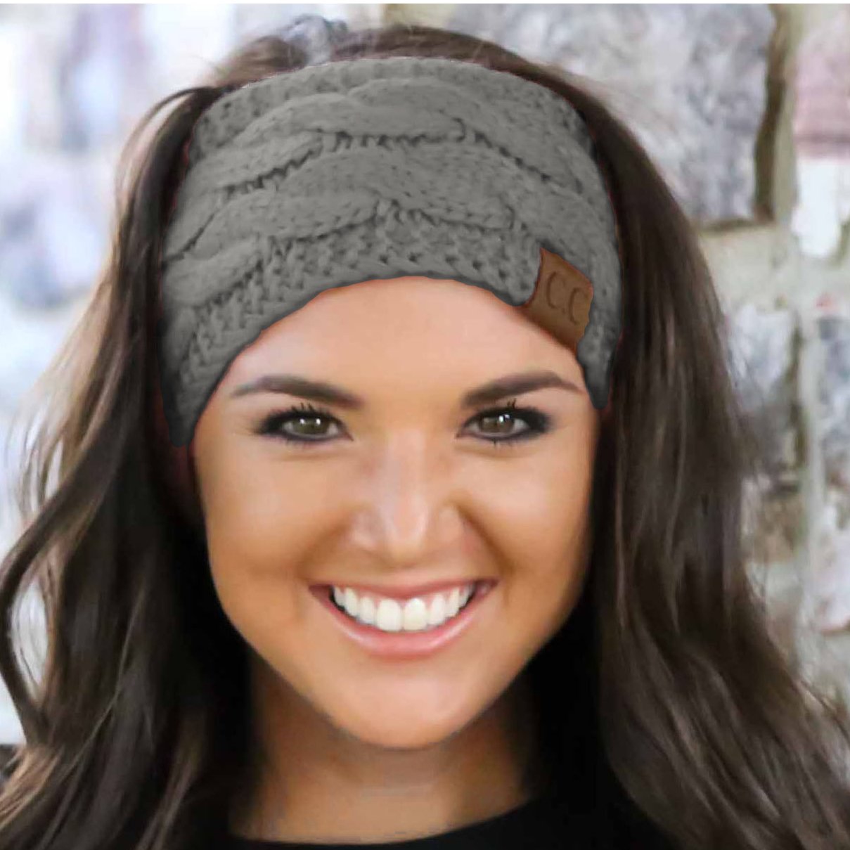 HW-20 NATURAL GREY HEADWRAP