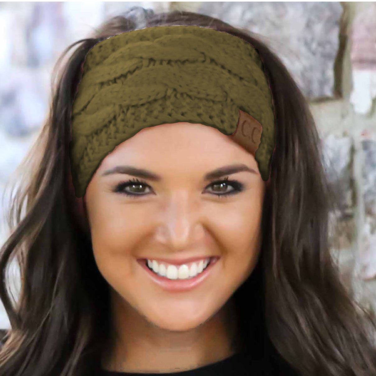 HW-20 OLIVE HEADWRAP