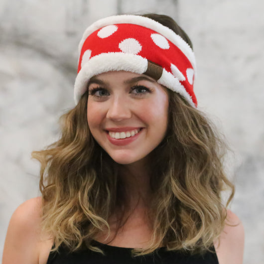 PD-HW-21 HEADWRAP RED/WHITE