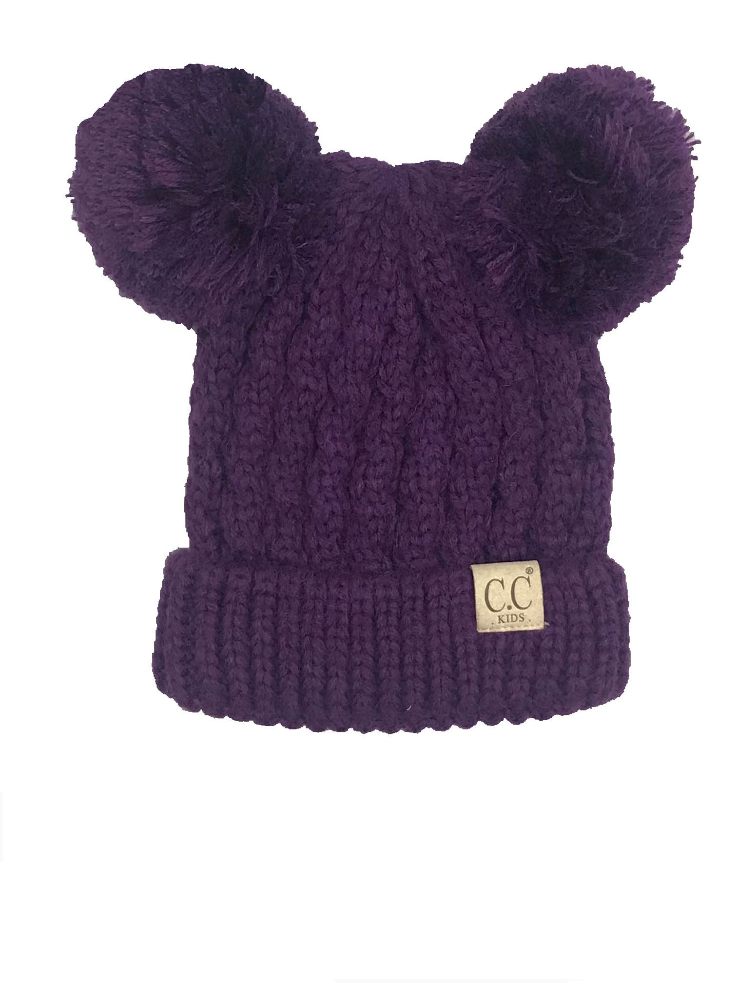 Kid-24 Purple Youth Beanie