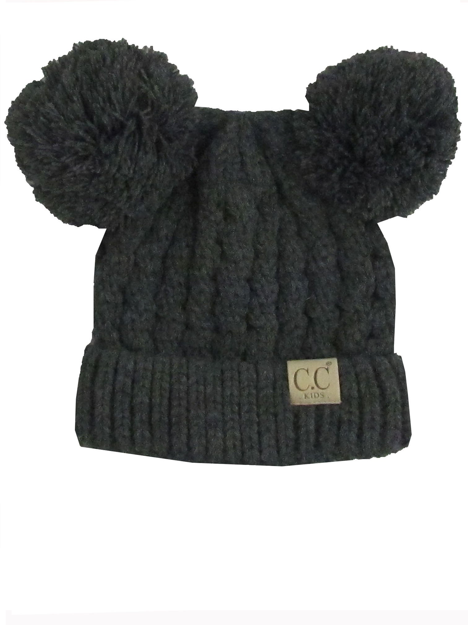 Kid-24 Dark Melange Grey Youth Beanie