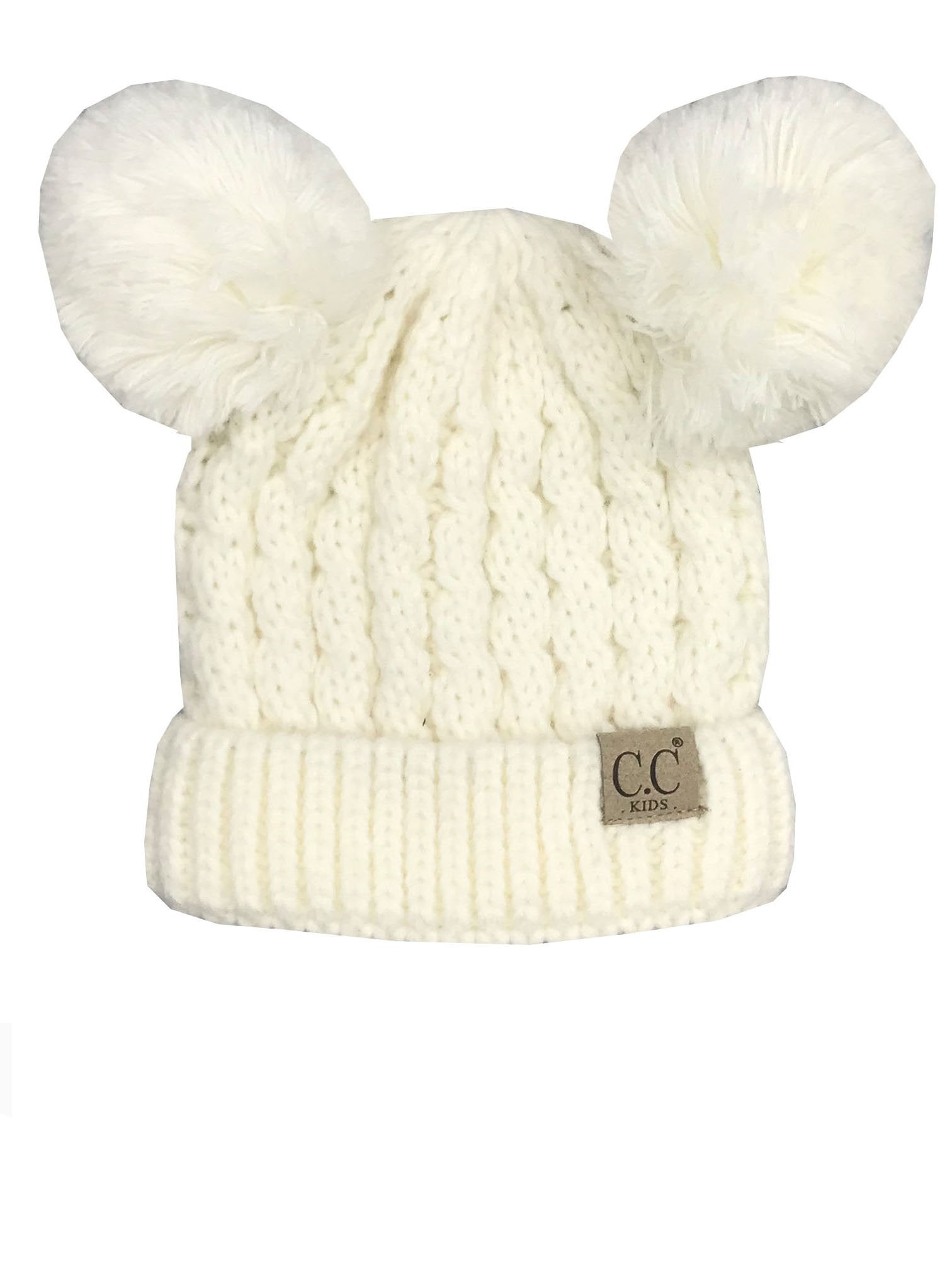 Kid-24 Ivory Youth Beanie