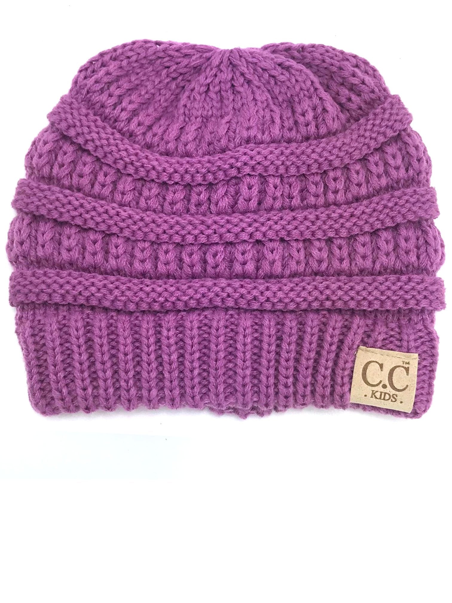 YJ-847 New Lavender Kid Beanie