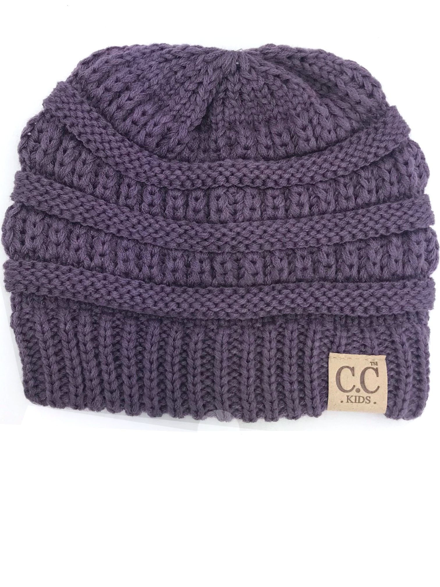 YJ-847 Violet Kid Beanie