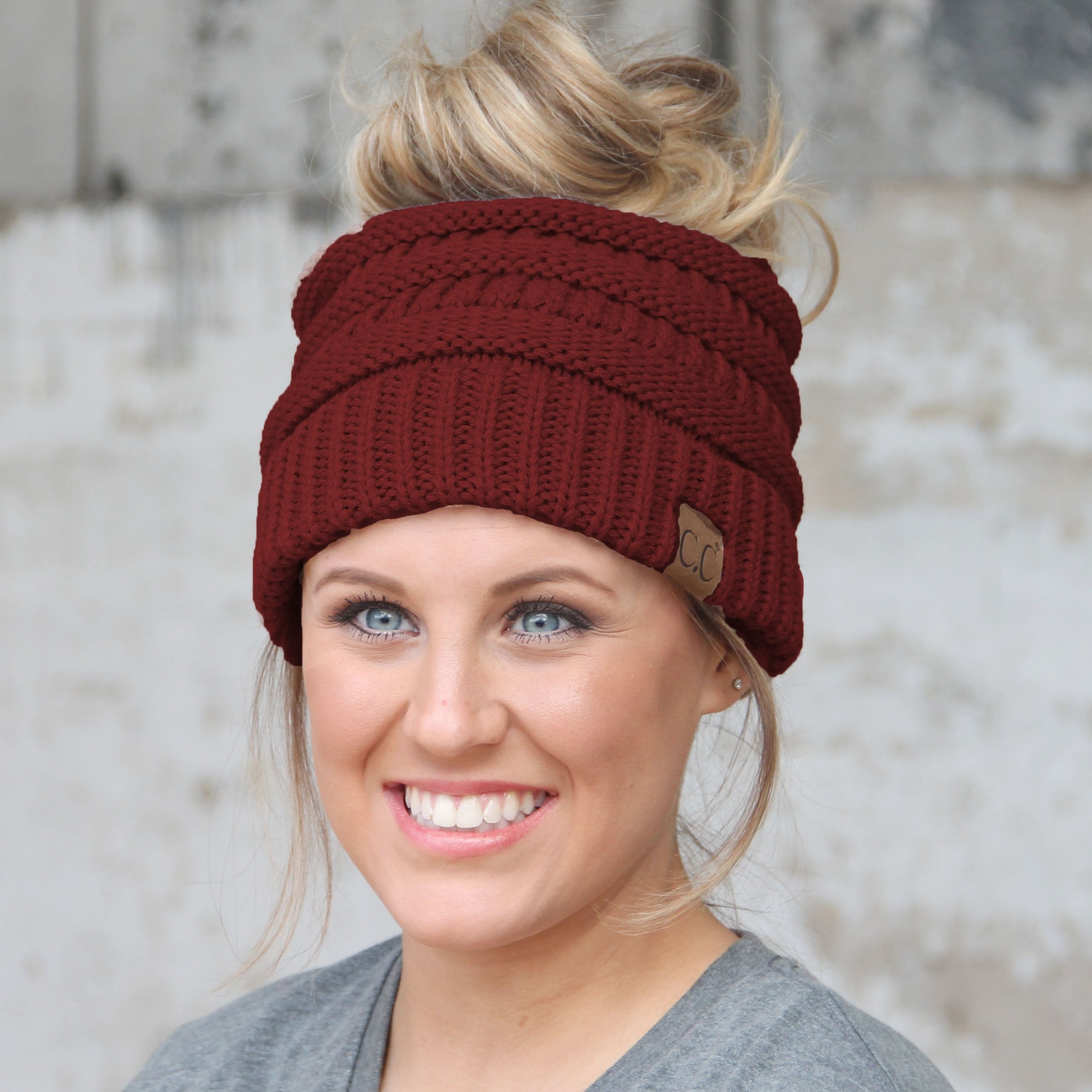 MB-20A BEANIE BURGUNDY