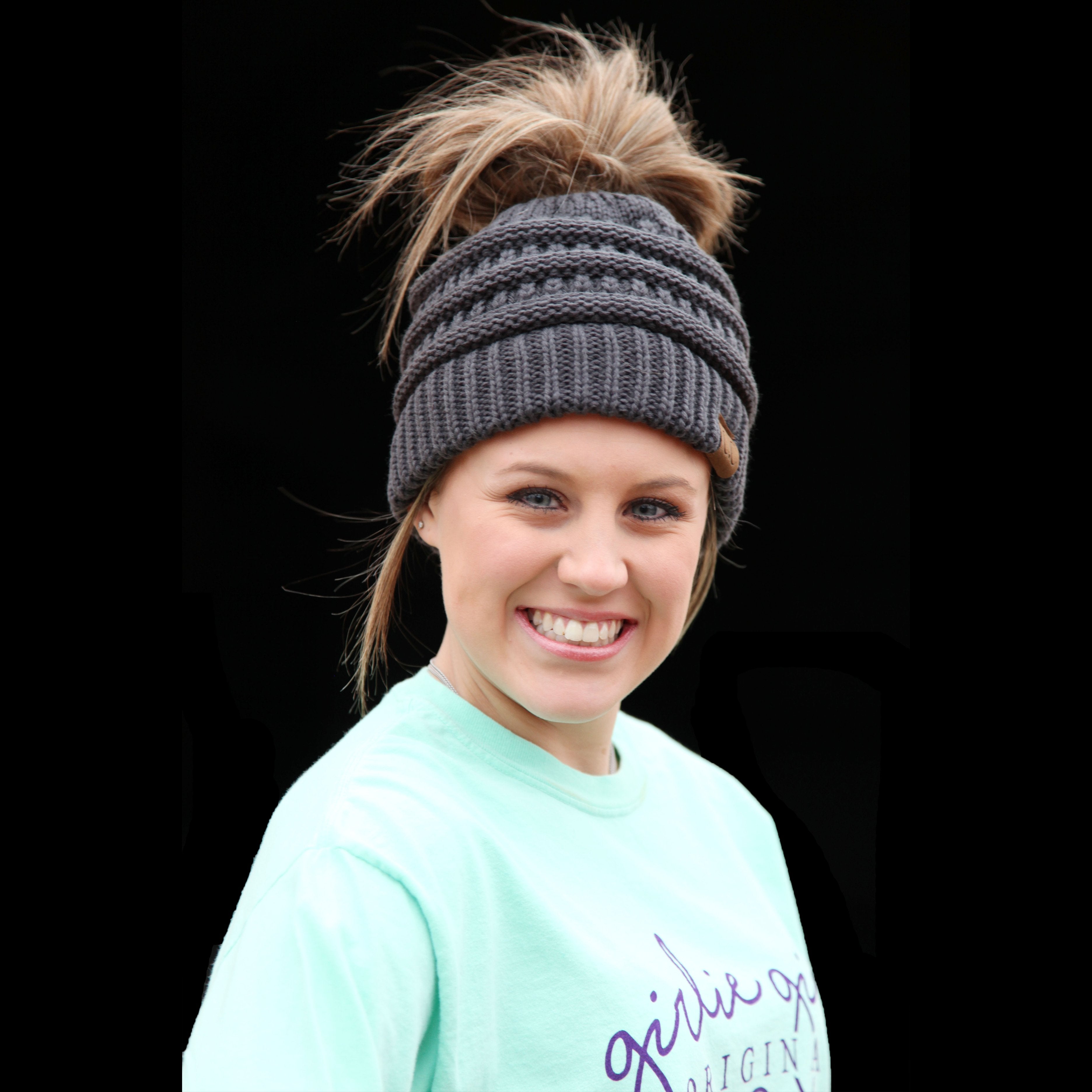MB-20A BEANIE DARK MELANGE GRAY