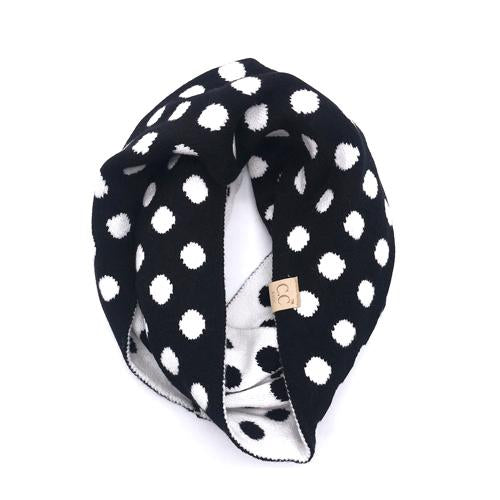 PD-KIDS-INF-21 SCARF Black/White