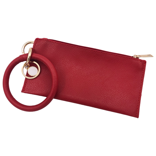 CL-8848 Wristlet Clutch Red