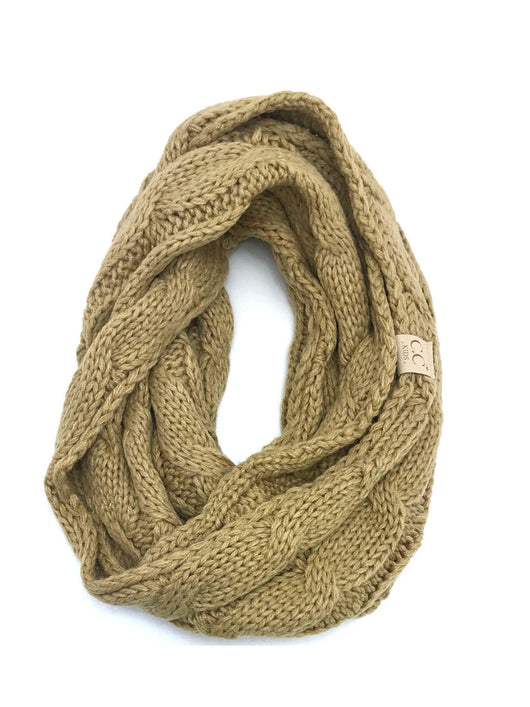 SF800KIDS-CAMEL INFINITY SCARF