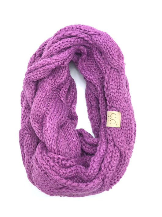 SF800KIDS-NEW LAVENDER INFINITY SCARF