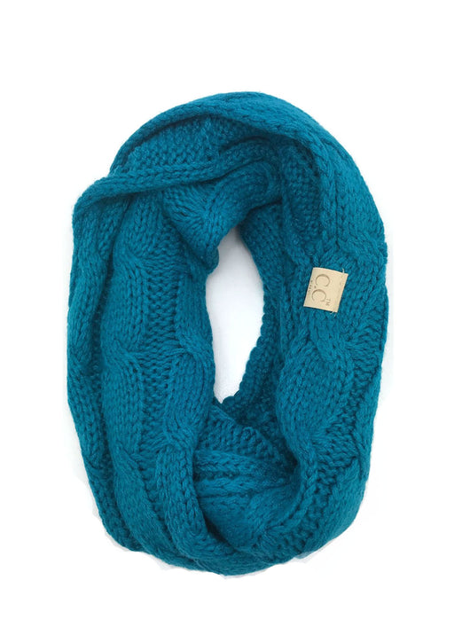 SF800KIDS-TEAL INFINITY SCARF