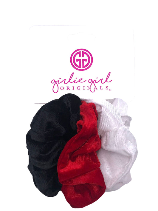 SCR-37 Vel Assorted Scrunchies