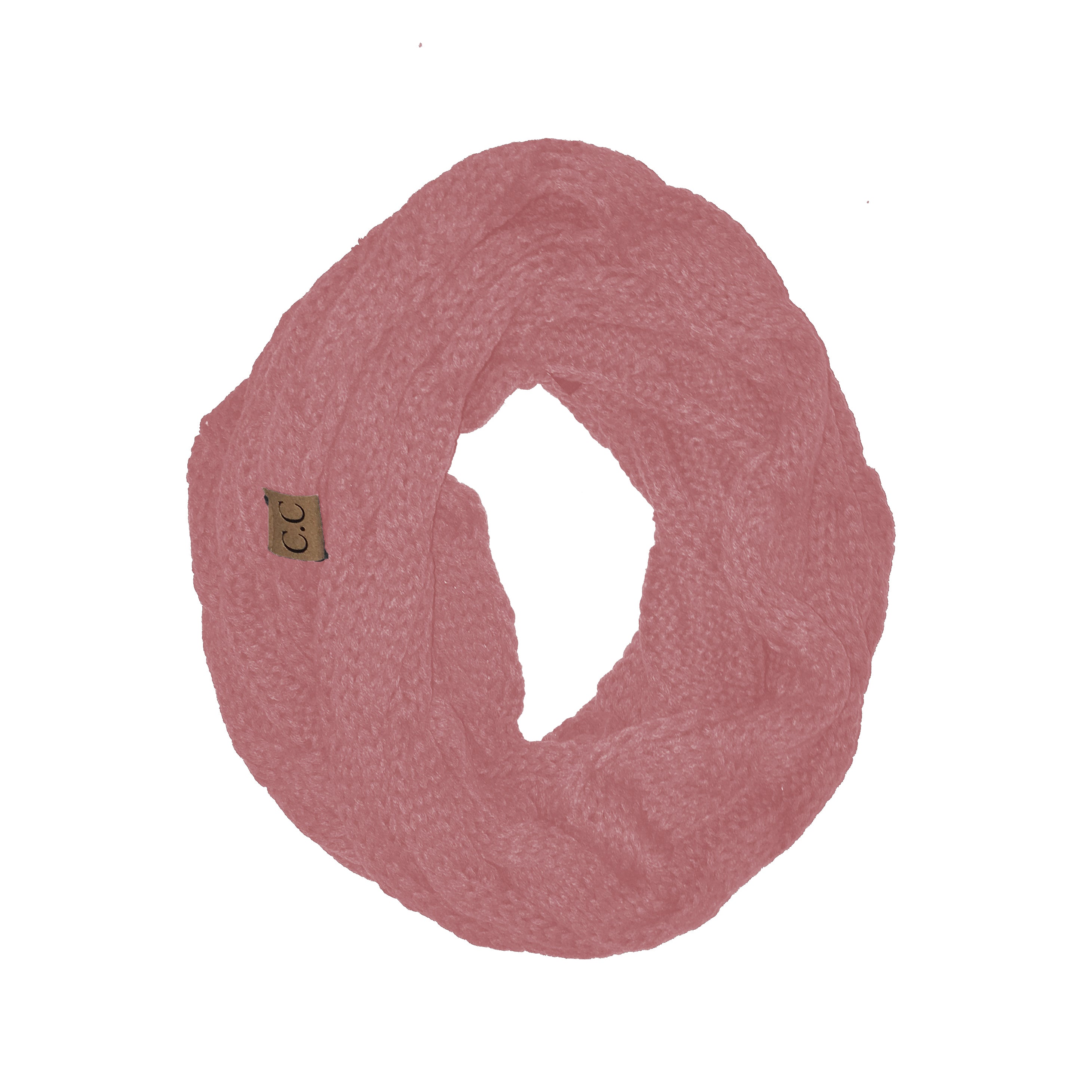 SF800-Indi Pink Infinity Scarf