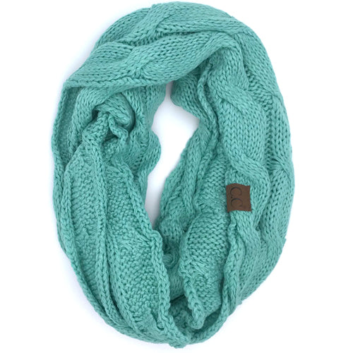 SF800-SAGE Infinity Scarf