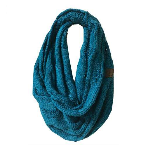 SF-800 TEAL Infinity Scarf