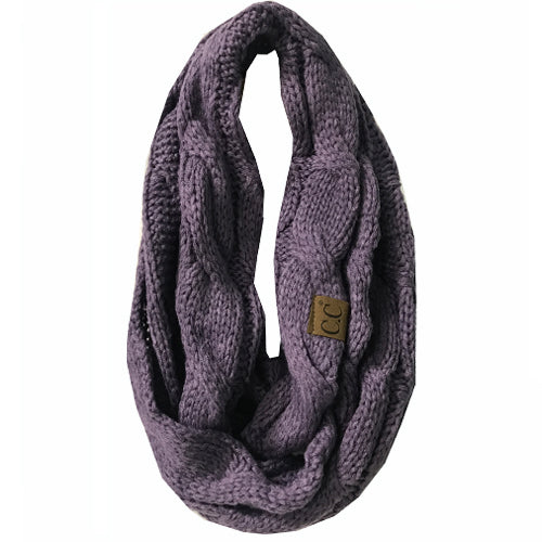 SF800-VIOLET Infinity Scarf