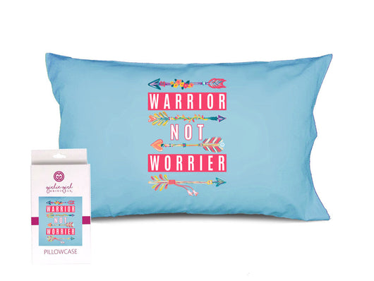 PC-Warrior Not Worrier Pillowcase