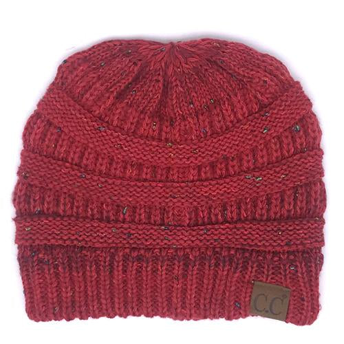 YJ-817 Ombre Red Beanie
