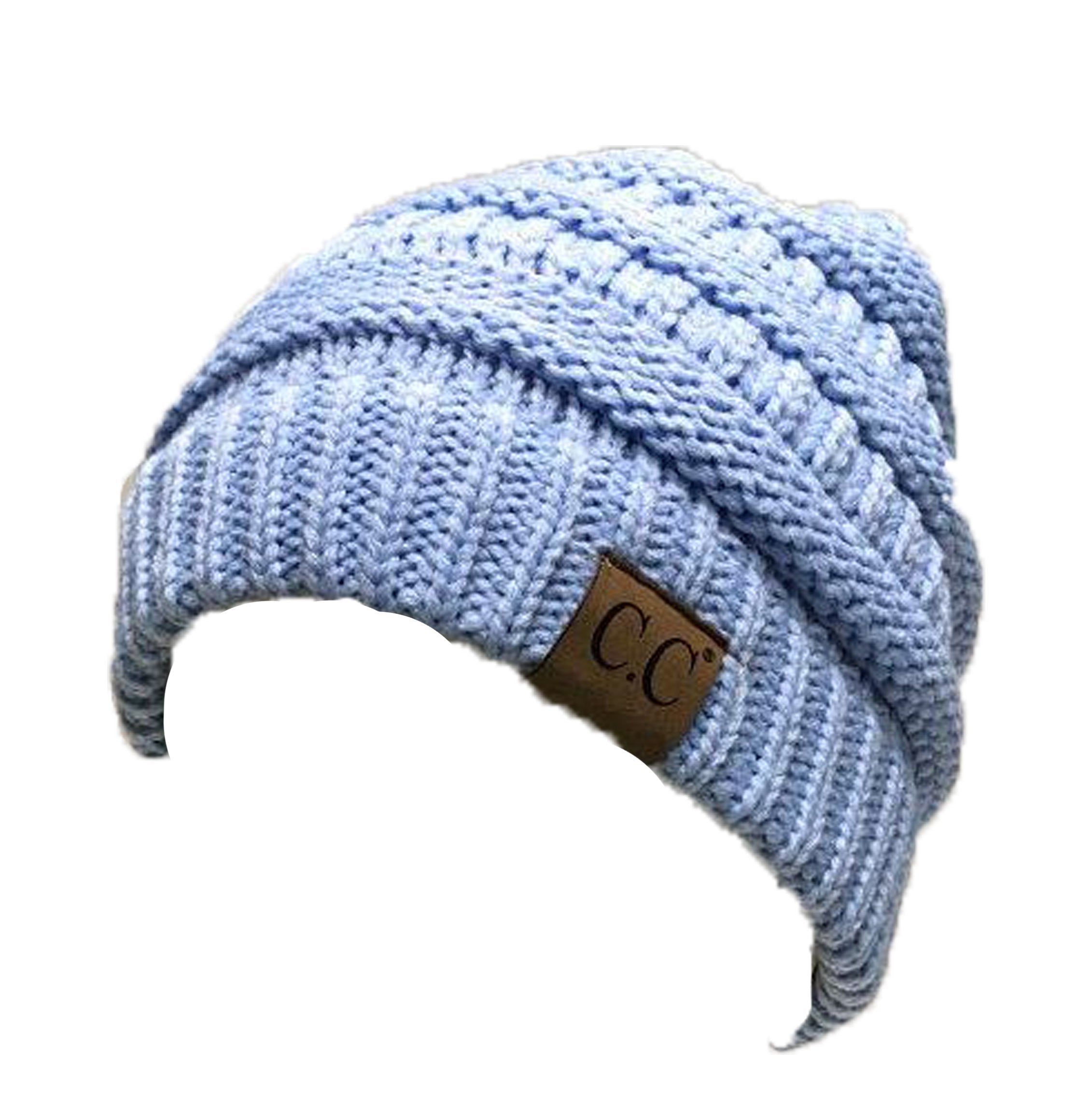 HAT-20A BEANIE PALE BLUE