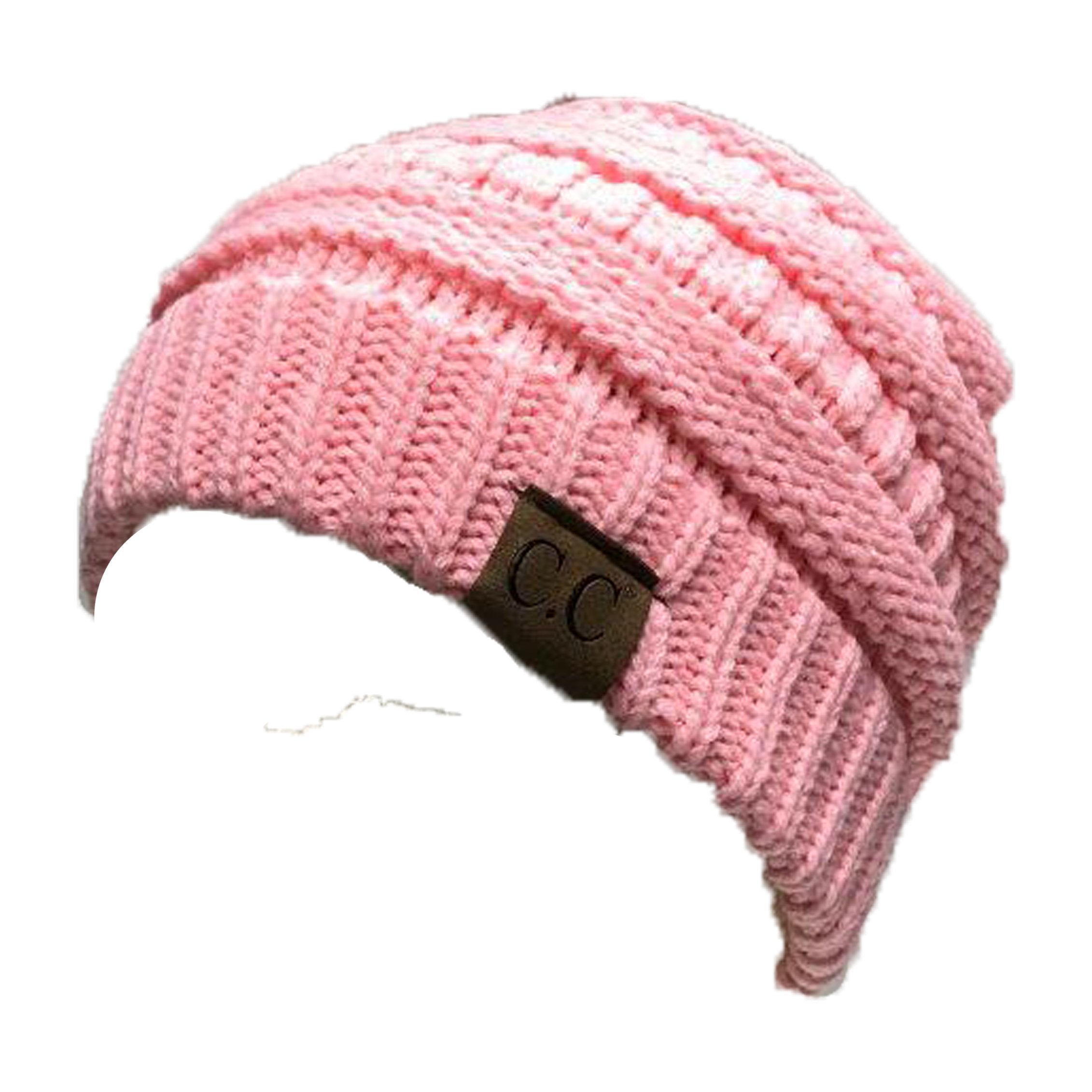 HAT-20A BEANIE PALE PINK